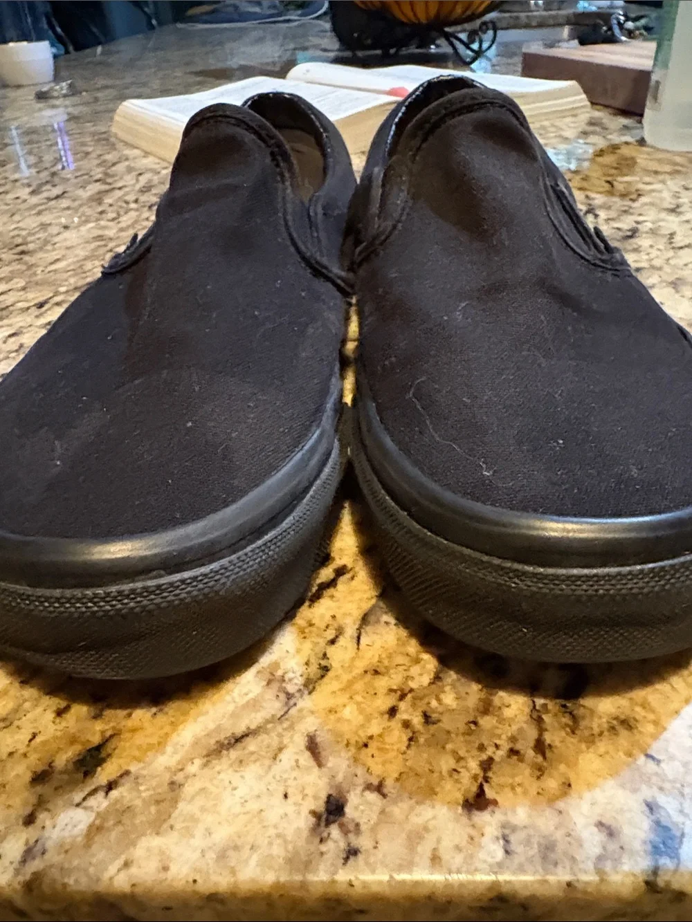 Vans Men's size 5.5 Slip-On Loafers in Black